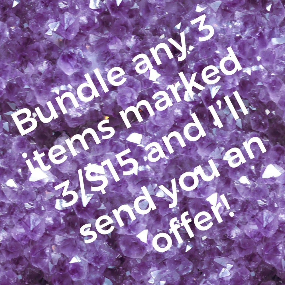Bundle 3/$15